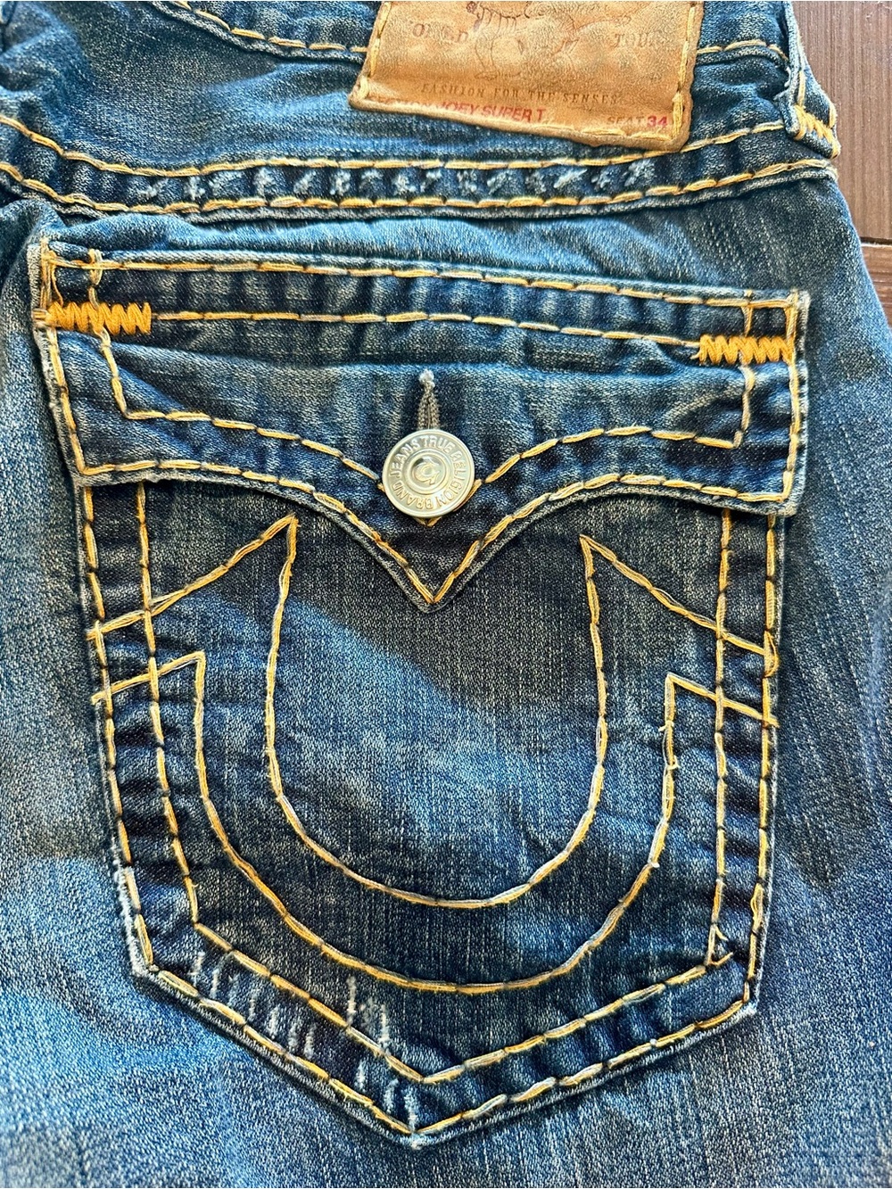 True Religion Joey Super T Jeans Flare Bootcut